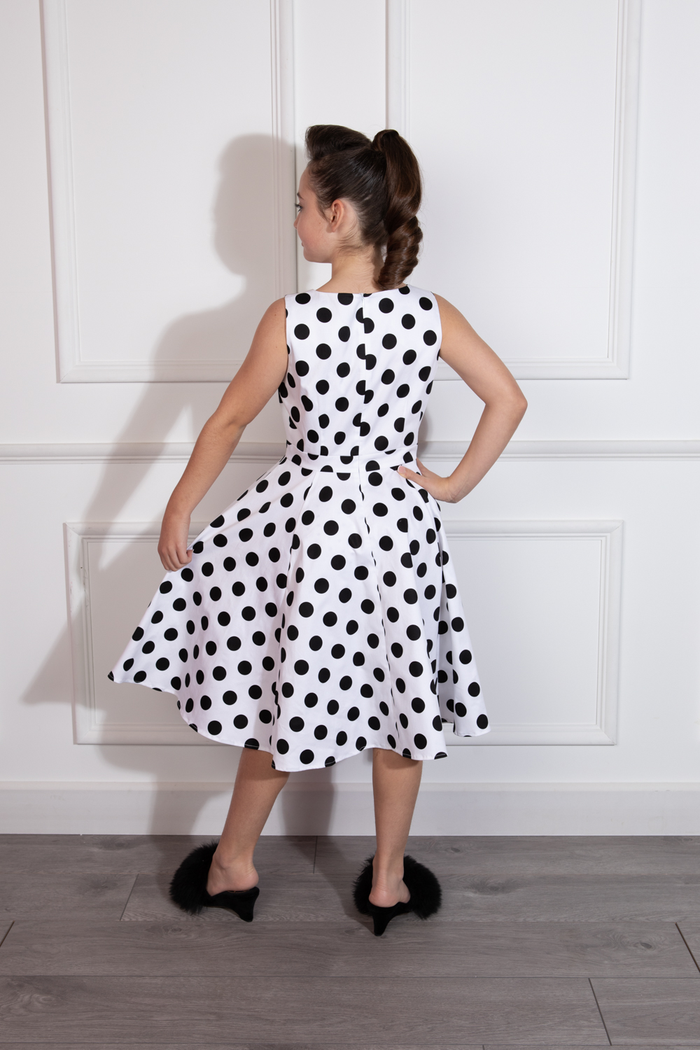 Little Starlet Polka Dress in Kids